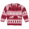 CPX02: Girls Fairisle Knitted Christmas Jumper (1-6 years)